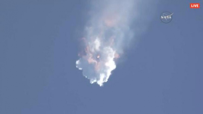 Explota el cohete Falcon de SpaceX que se dirigÃ­a a la EEI