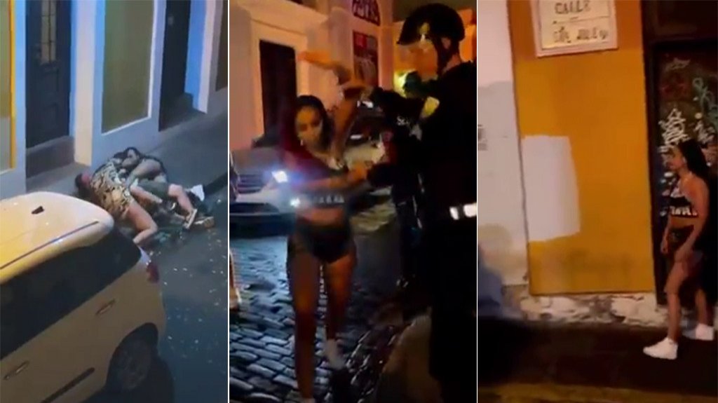  Video: Mujeres en San Juan pelean entre ellas y luego chocan contra una acera 