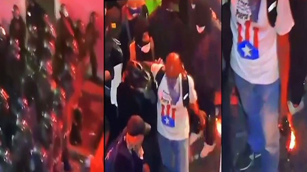  Video: FBI busca al &ldquo;titere&rdquo; que lanz&oacute; &ldquo;Bomba molotov&rdquo; durante las manifestaciones contra Rosell&oacute; 