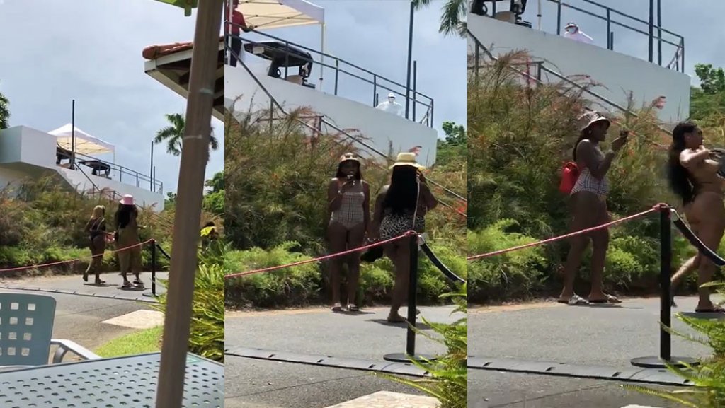  Video Viral: Turistas en Puerto Rico, causan sensaci&oacute;n con sus &ldquo;bikinis&rdquo; 