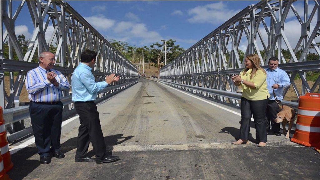  Gobernador inaugura segundo puente modular en Can&oacute;vanas&nbsp; 