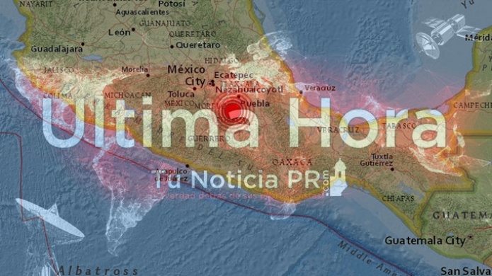 Se registra un fuerte terremoto de 7,1 cerca de la Ciudad de MÃ©xico