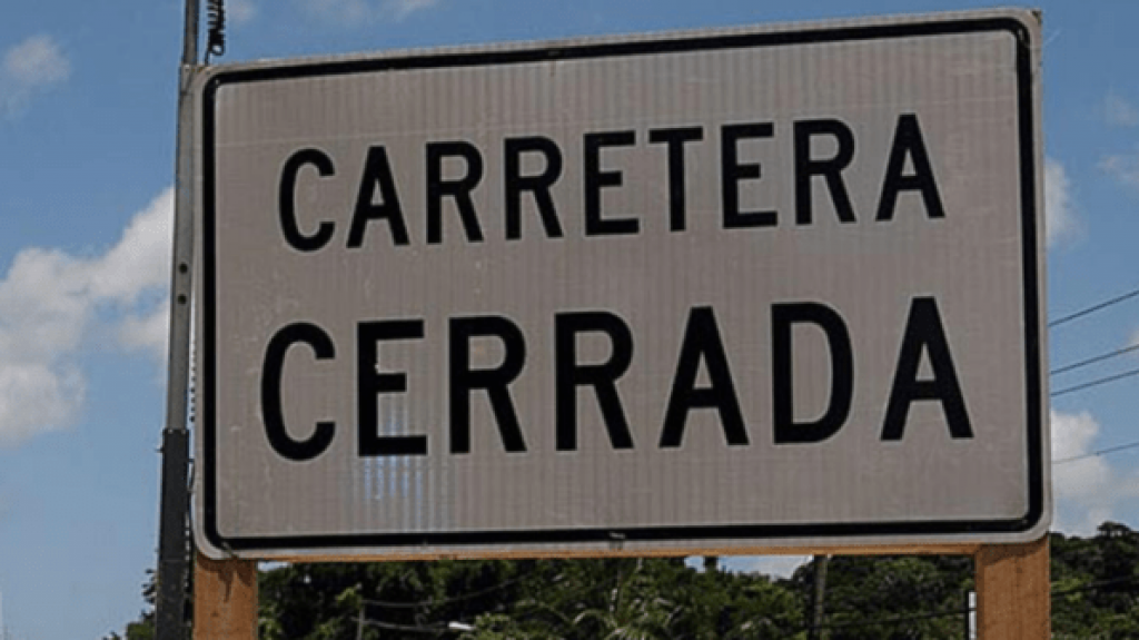  Aviso: Cierre temporal de carretera en Ponce 