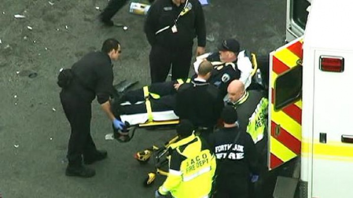 Tiroteo en la NSA cuando un vehÃ­culo embiste la entrada