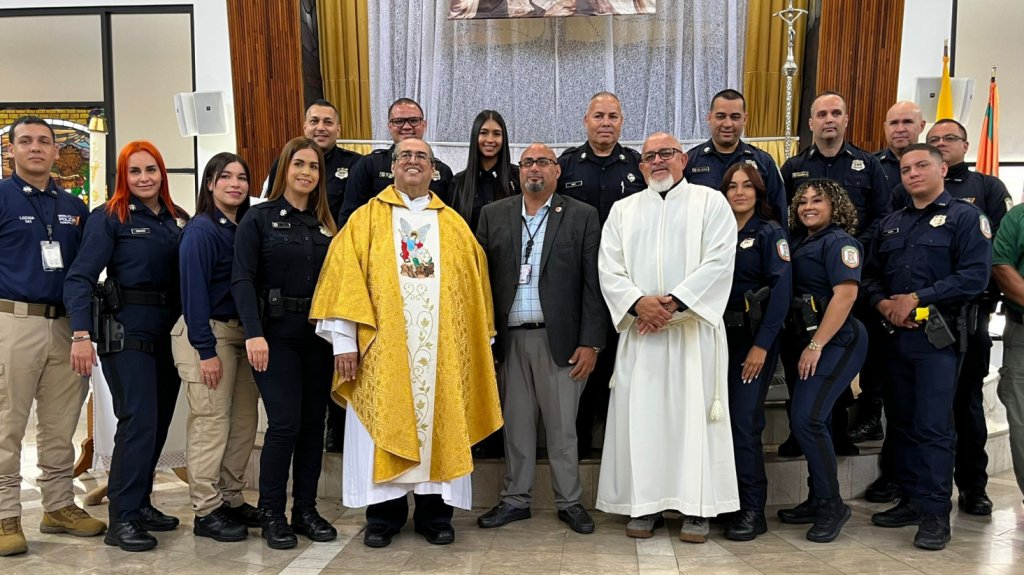  Naranjito honra a su Policía Municipal con acto de bendición en el inicio de su semana de celebración 