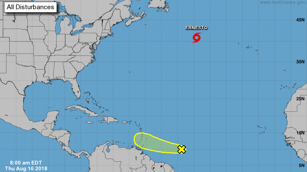  Onda tropical con bajo potencial cicl&oacute;nico pasar&aacute; el lunes, al sur de la regi&oacute;n 