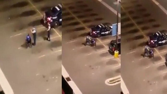 Video: Policia estatal agrede a hombre en silla de ruedas en Walgreens de Santurce 
