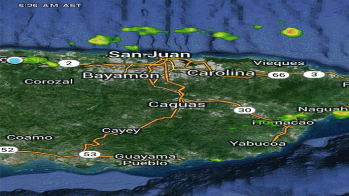 Cambios en la Direccion del Viento