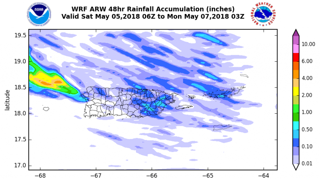  Tiempo variable persiste en la regi&oacute;n 