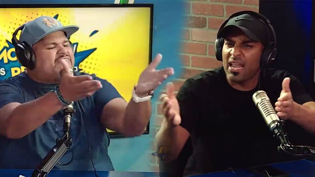  Video: Ali Warrington discute con Rey Charlie durante programa en vivo 