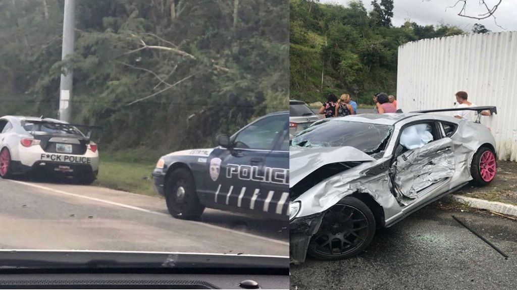  Fotos: Hecho cantos famoso auto que “provocaba” a los policías en PR 