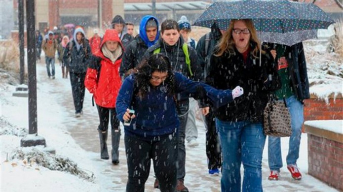 Tormenta recorre las planicies del norte de EEUU