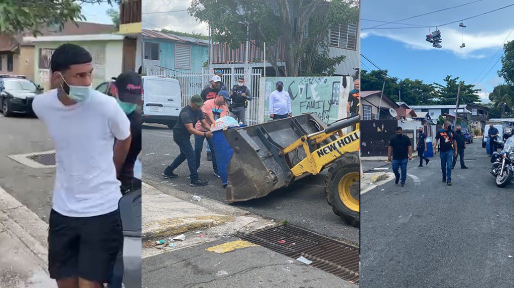 Video: &ldquo;Bichotes&rdquo; de Santurce cerraron las calles, estatales, municipales, federales, los arrestaron y las abrieron 
