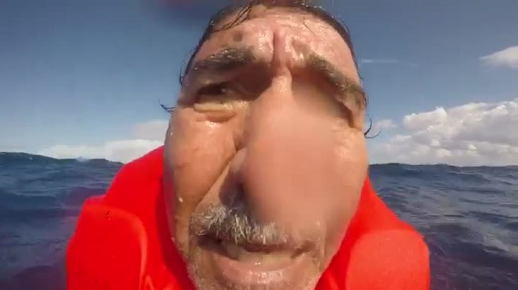  Publican video de pescador que naufrag&oacute; en la costa entre Aguadilla e Isabela 