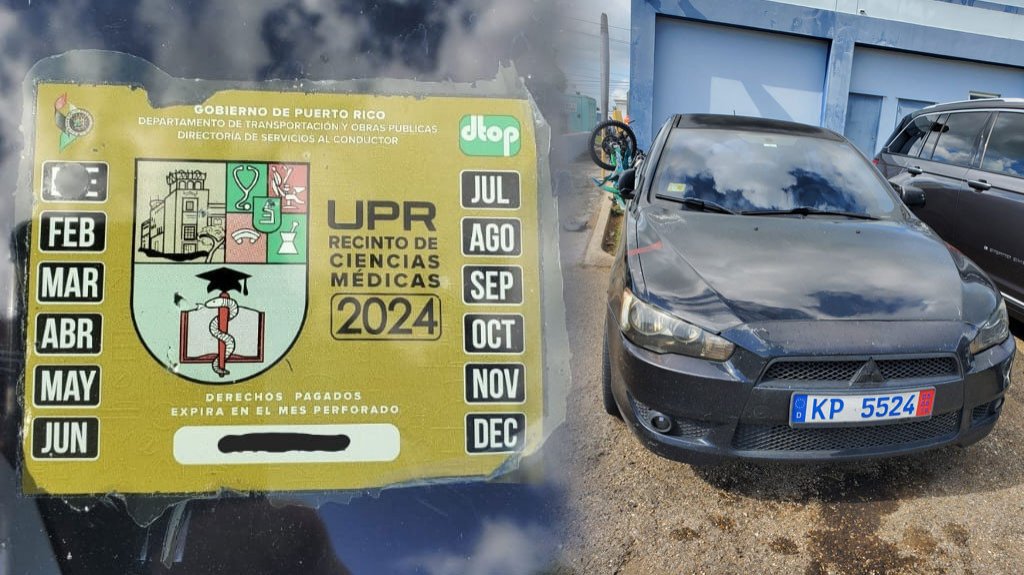  &ldquo;Pillan&ldquo; a empleado de la AAA por conducir con marbete oficial en su veh&iacute;culo privado 