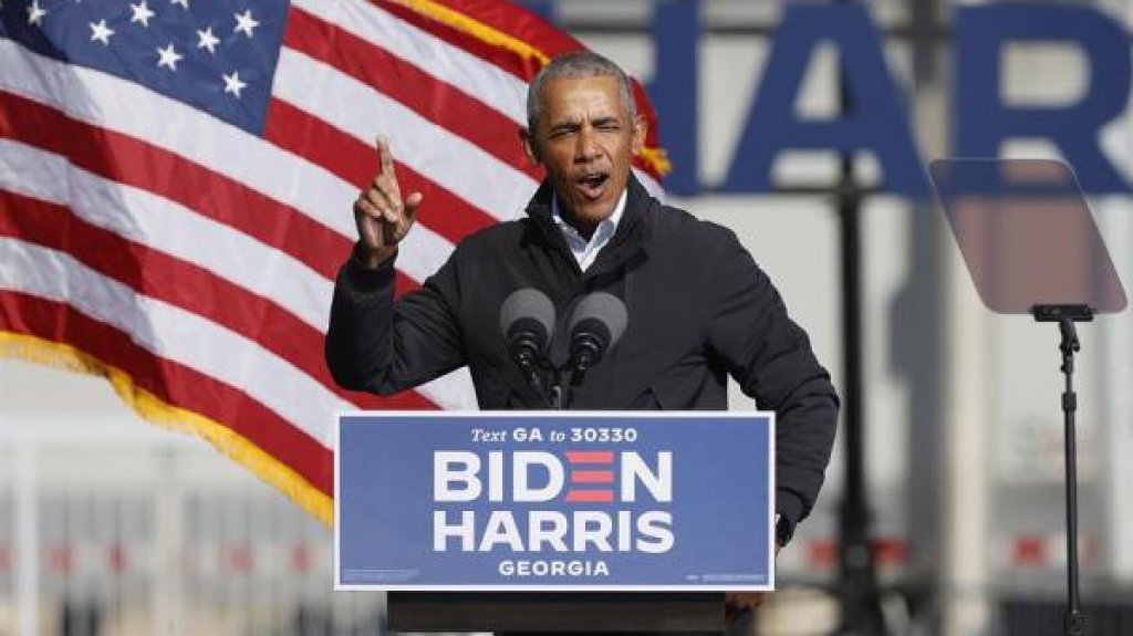  Obama felicita a Biden y Harris por su &ldquo;hist&oacute;rica y decisiva victoria&ldquo; 