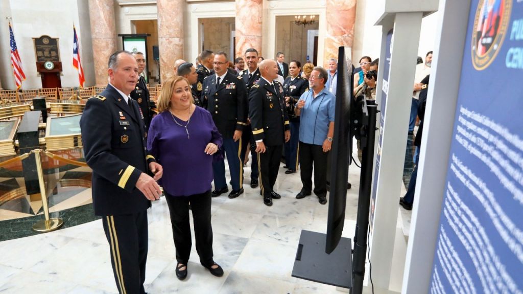  Inauguran exhibici&oacute;n en conmemoraci&oacute;n de los 100 A&ntilde;os de la Guardia Nacional en Puerto Rico 