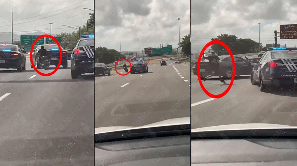  Video: Arrestado el &ldquo;Chamaquito&rdquo; en motora que hu&iacute;a de la polic&iacute;a en la Baldorioty 