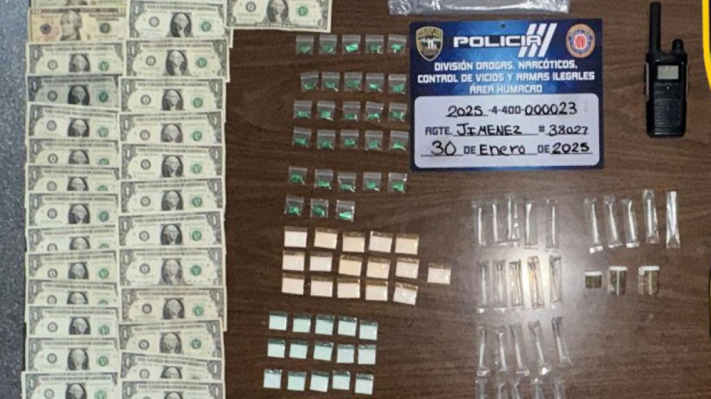  Arrestan tirador de droga en caser&iacute;o de Naguabo 