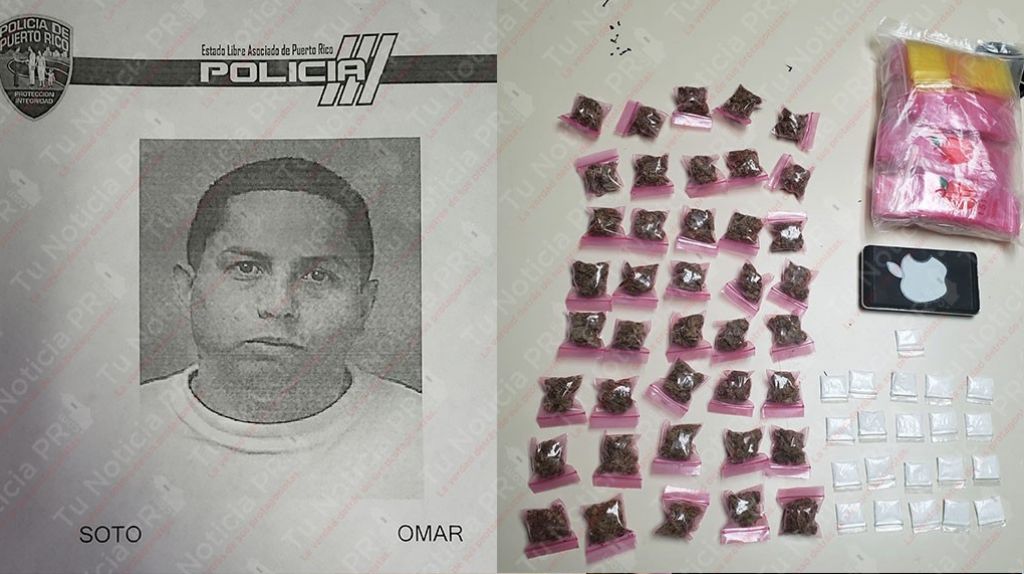  Tenia probatoria federal y fue arrestado en Las Piedras con drogas 