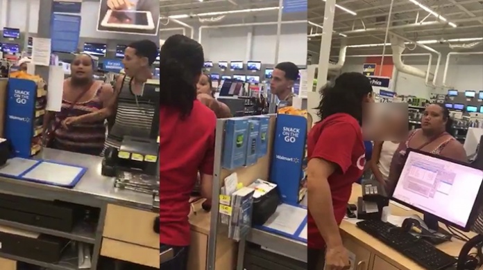 Video: Pelea entre cajera y clienta de Walmart durante venta escolar sin IVU 