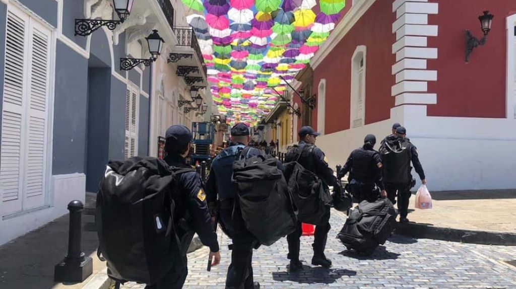  Video: Se prepara la polic&iacute;a ante protestas contra el gobernador 
