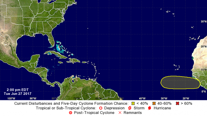 Nueva onda tropical con potencial ciclÃ³nico