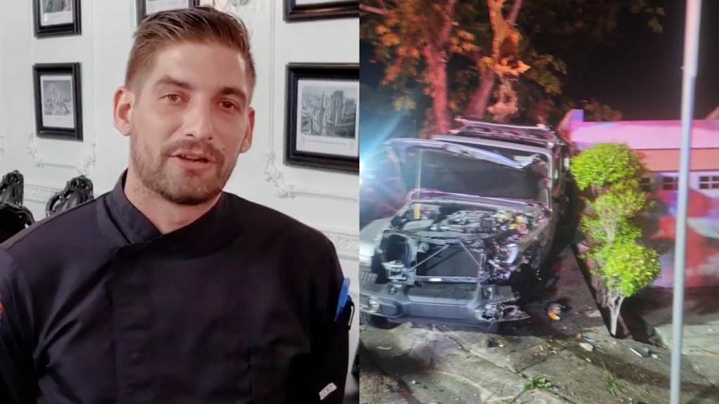  Muere chef Enrique Garcerán tras chocar contra un árbol en Ponce 