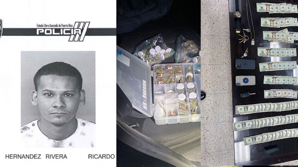  Veh&iacute;culos Hurtados arresta con drogas a hombre en San juan 