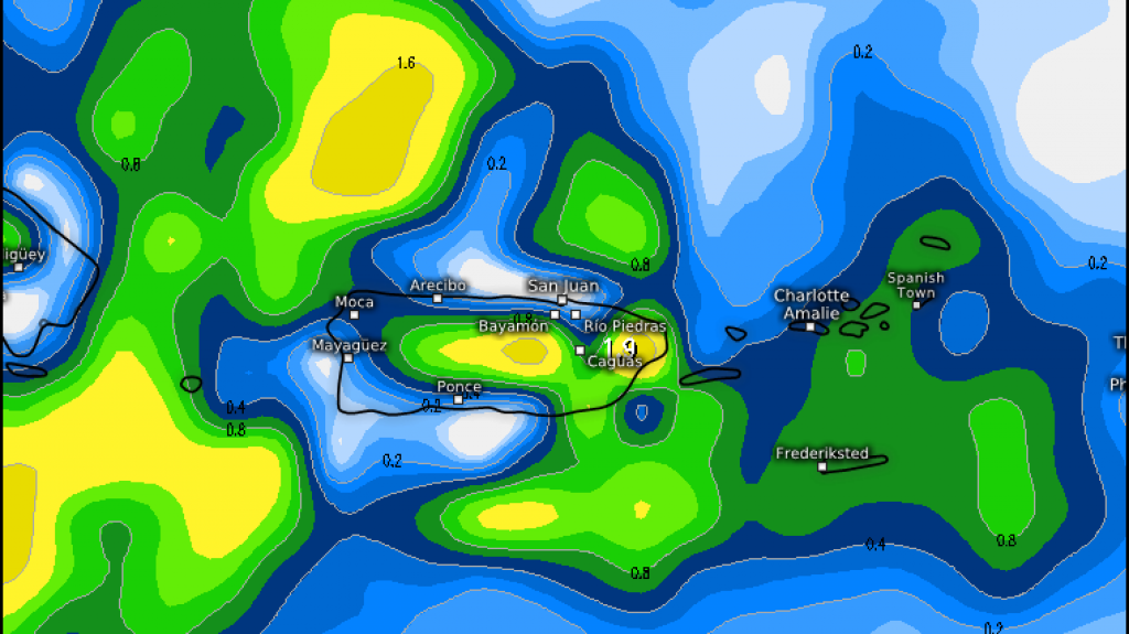  Fuertes lluvias y tronadas a trav&eacute;s del archipi&eacute;lago 