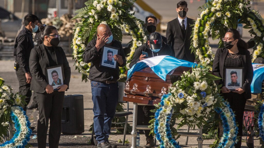  Repatrían los restos de los 16 migrantes guatemaltecos calcinados en México 