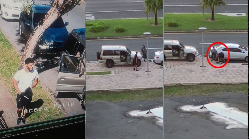  Video: Alerta este es uno de los que anda en una montero &ldquo;Viejita&rdquo; robando aros en San Juan 