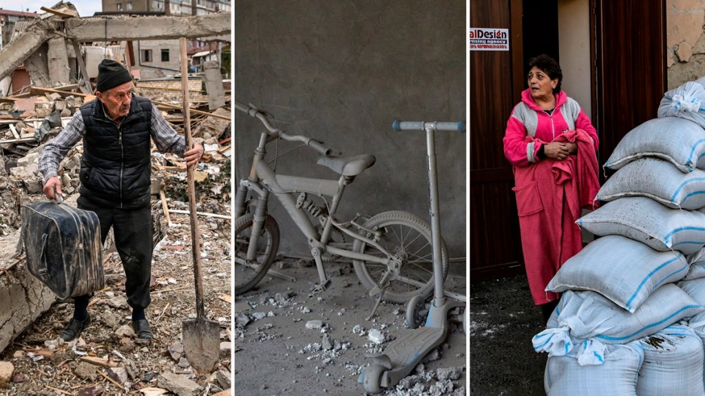  Fr&aacute;gil el alto al fuego acordado entre Azerbaiy&aacute;n y Armenia 