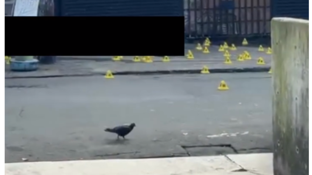  Video de la escena donde esta madrugada hombre murió en tiroteo frente a negocio en Barrio Obrero 