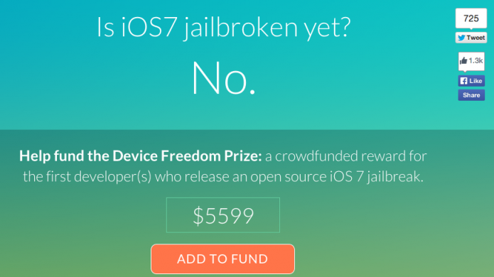 Ofrecen recompensa para el primer jailbreak untethered en iOS 7
