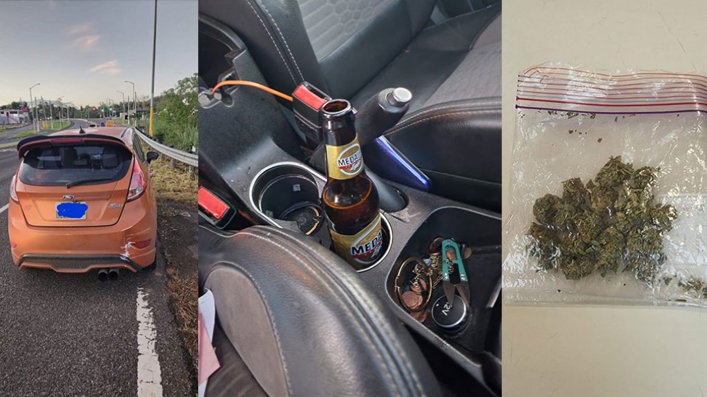  Arrestado en Cabo Rojo andaba con el carro &ldquo;asicalao&rdquo; y la &ldquo;combi&rdquo;, Medalla y Marihuana 