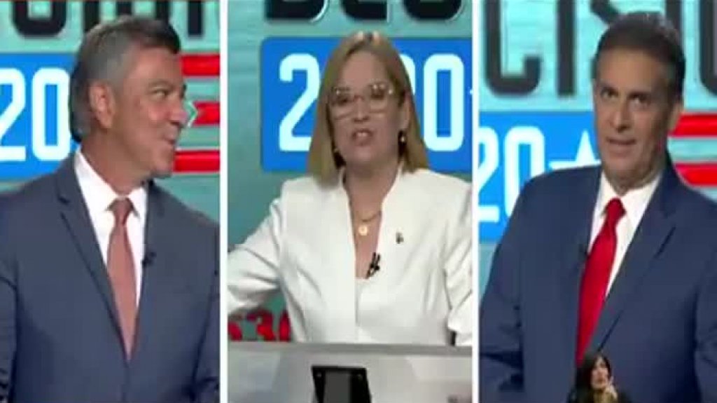  Asustados Yulin y Bathia se unen para tirarle a Charlie durante el debate 