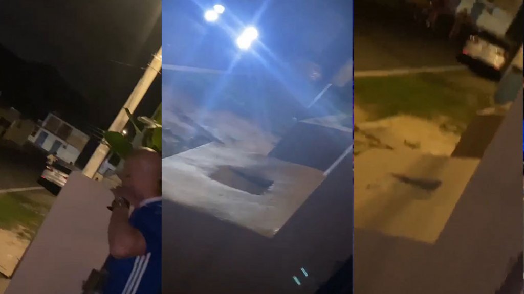  Publican video del violento tiroteo de anoche en Vega Baja que dej&oacute; 5 heridos 
