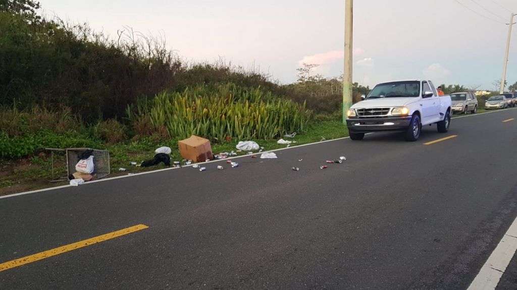  Muere recogedor de latas atropellado en Camuy 
