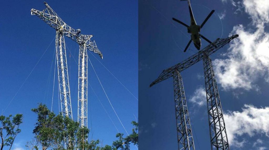 Video: Instalan la Ãºltima Torre elÃ©ctrica, la prÃ³xima semana parece que muchos tendrÃ¡n luz 