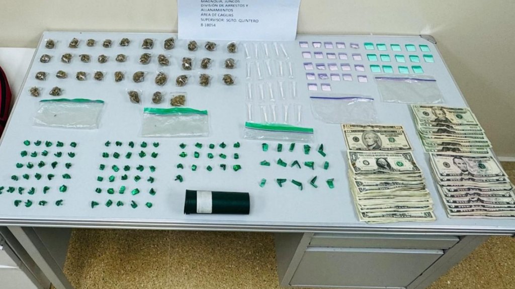  4 arrestados por drogas en Juncos 