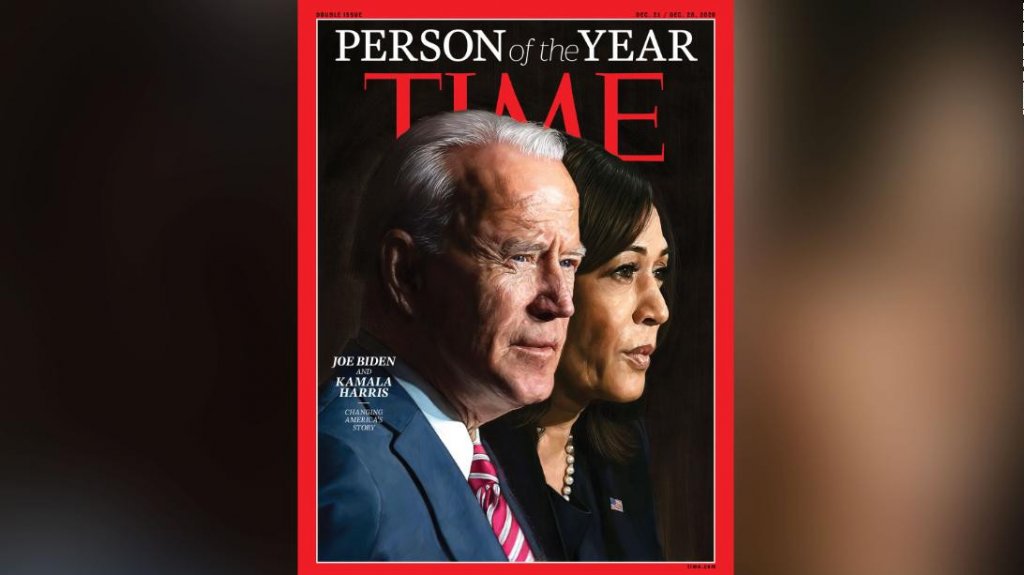  Joe Biden y Kamala Harris, elegidos Persona del A&ntilde;o por la revista Time 