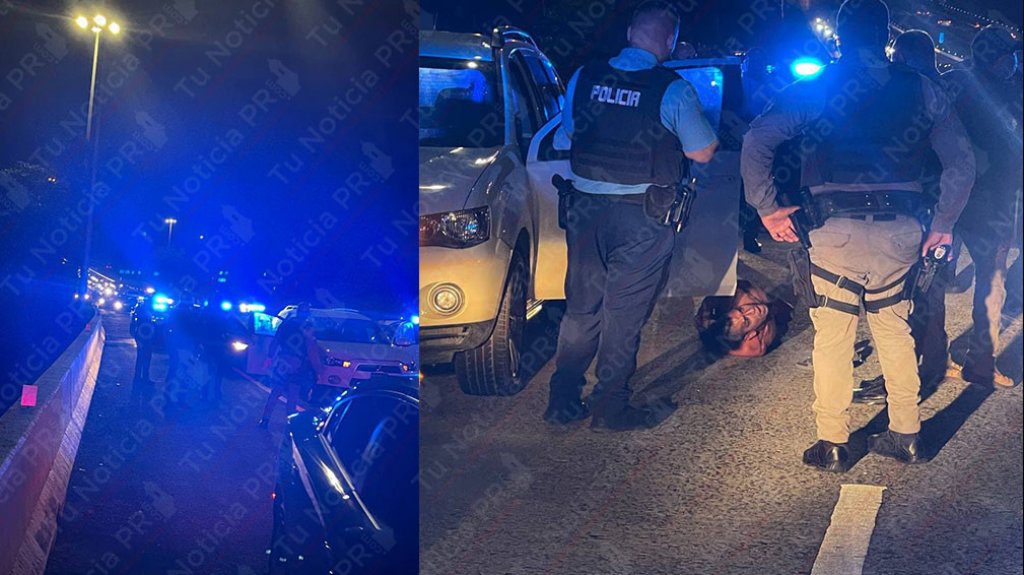  Fotos: Se reporta persecuci&oacute;n desde Pi&ntilde;ones por alegado secuestro de menor 