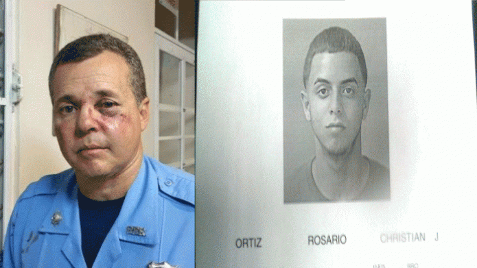 AgrediÃ³ un sargento, se cantÃ³ "Loco" pero no le saliÃ³ el truco 