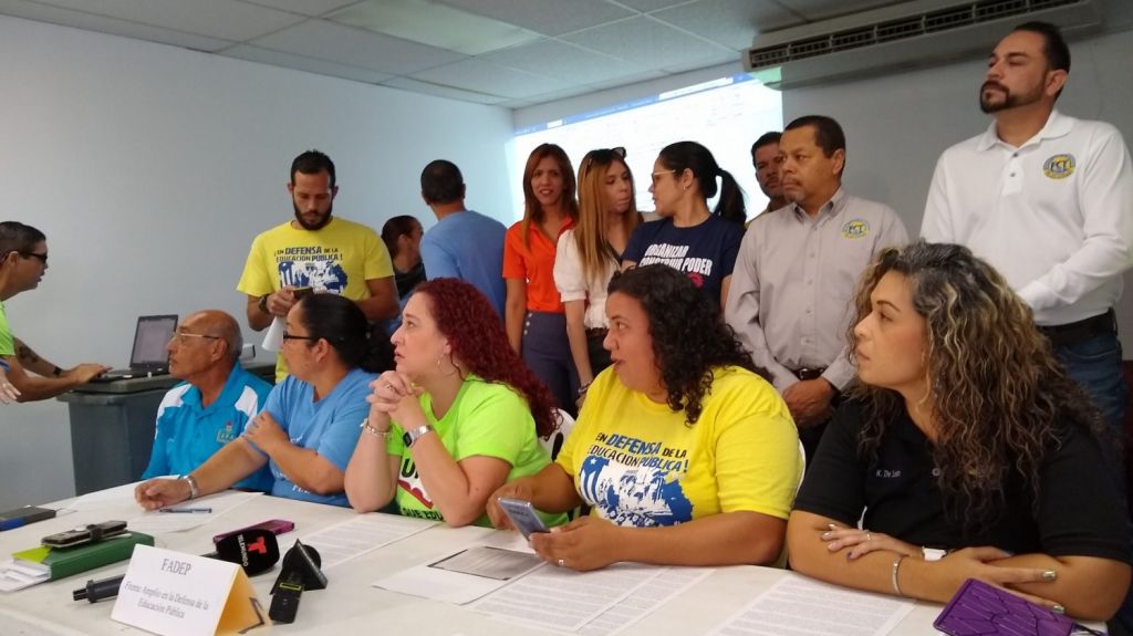  Organizaciones sindicales exigen a una sola voz protecci&oacute;n de vidas en las escuelas 