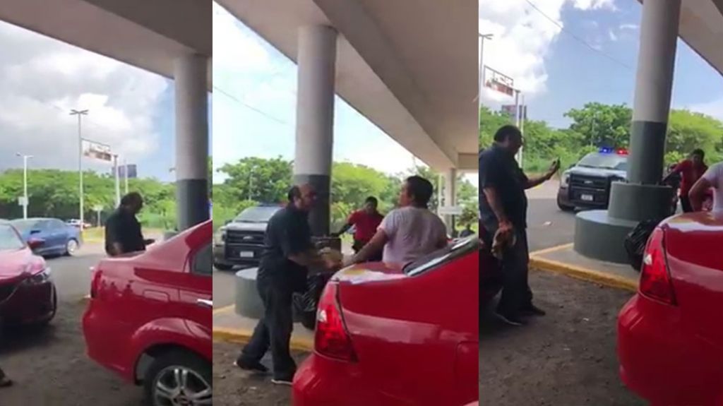  Video: Discut&iacute;a por un estacionamiento y termino con un cuchillo en el ojo 