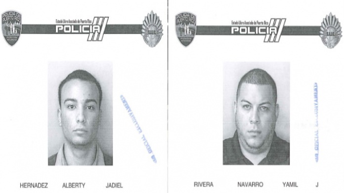 "Fichaos" los primeros dos 
"Guapetones" que causaron daÃ±os a vehÃ­culo de "Uber" 