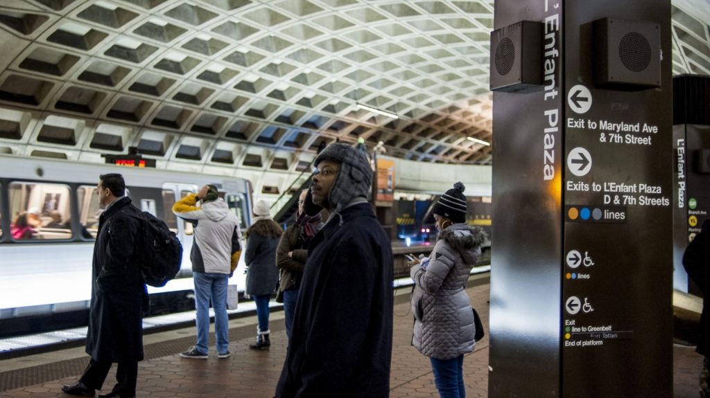  Se descarrila un tren en el metro de Washington sin causar v&iacute;ctimas 