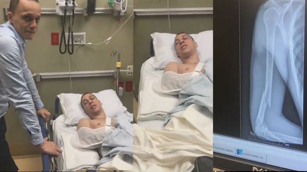  Video: Desde el hospital explican qué le pasó al rapero “Baby Rasta” que culminó con el brazo partido   