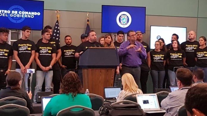 Video: Â¡Puerto Rico NO esta apagao! Molusco anuncia su iniciativa 